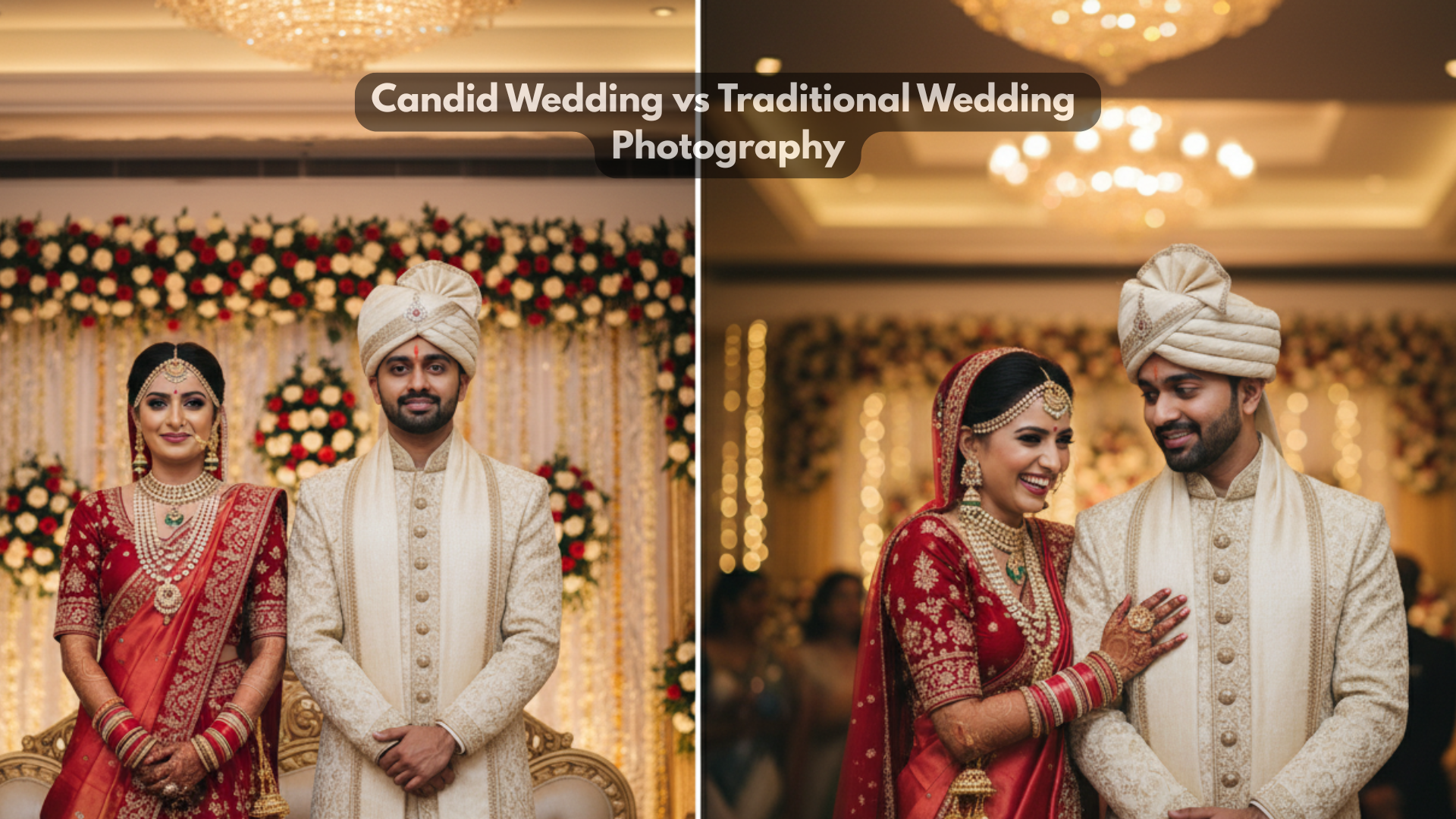 Candid Wedding vs Traditional Wedding Photography
