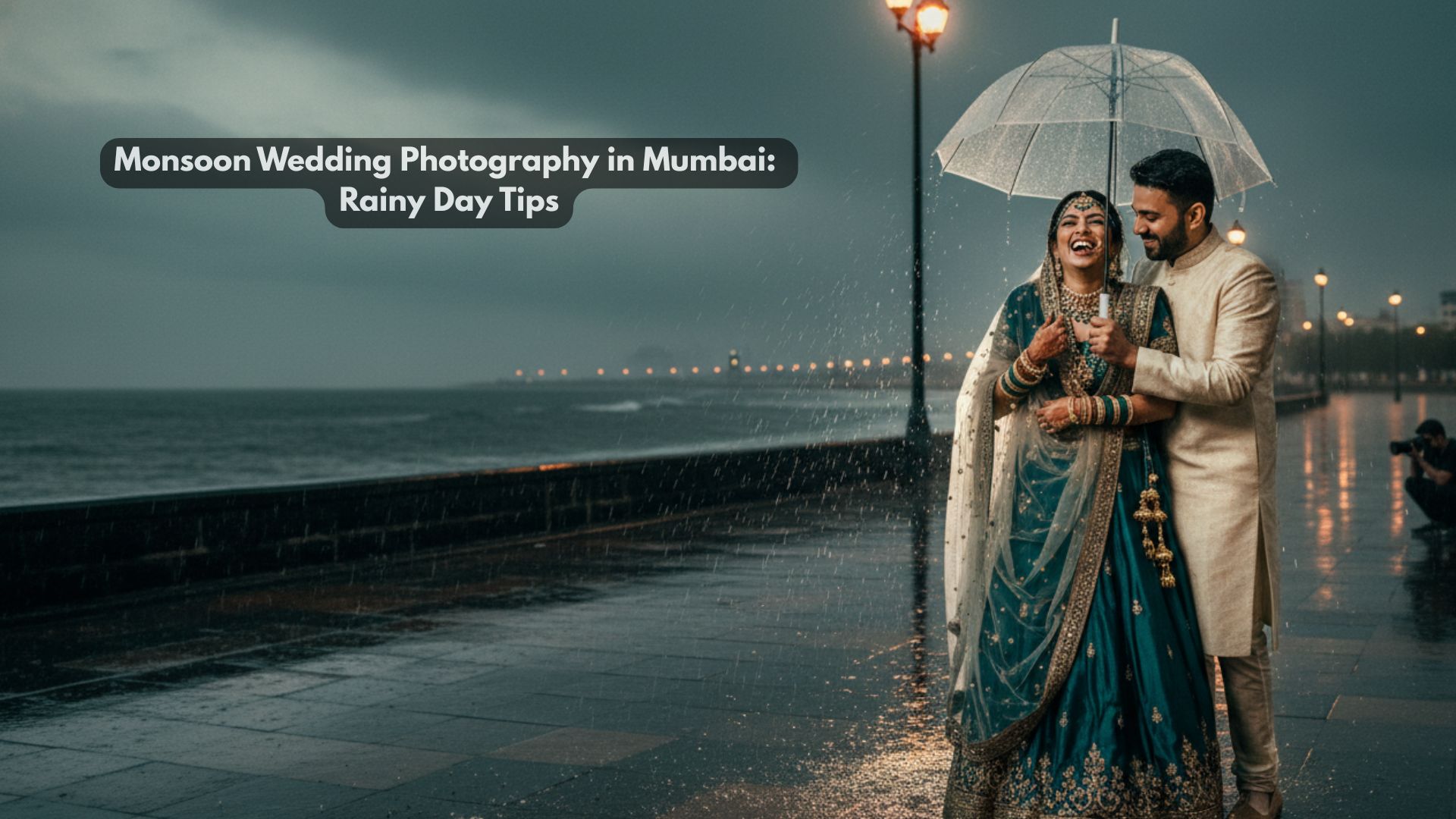 Monsoon Wedding Photography in Mumbai