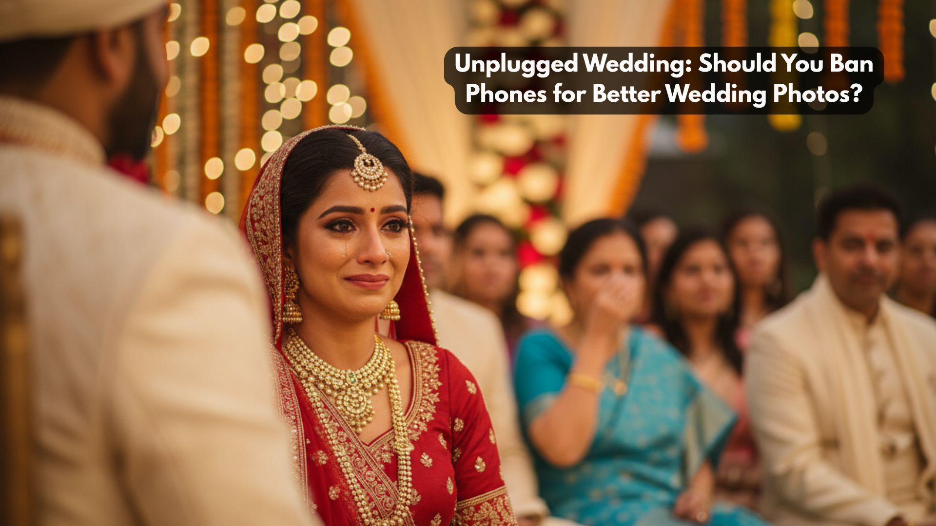 Unplugged Wedding- Should You Ban Phones for Better Wedding Photos