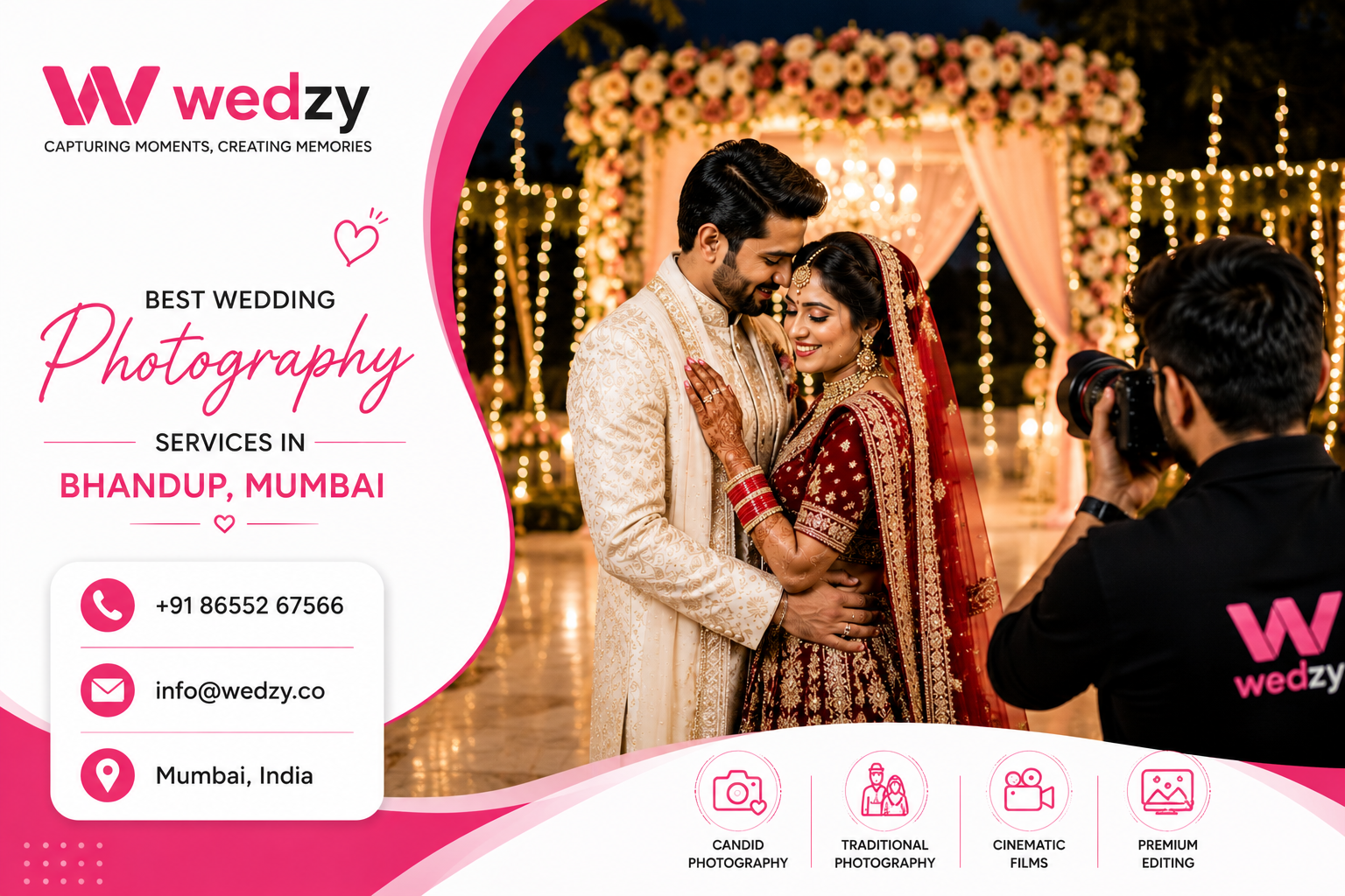 Best Wedding Photography Services in Bhandup Mumbai