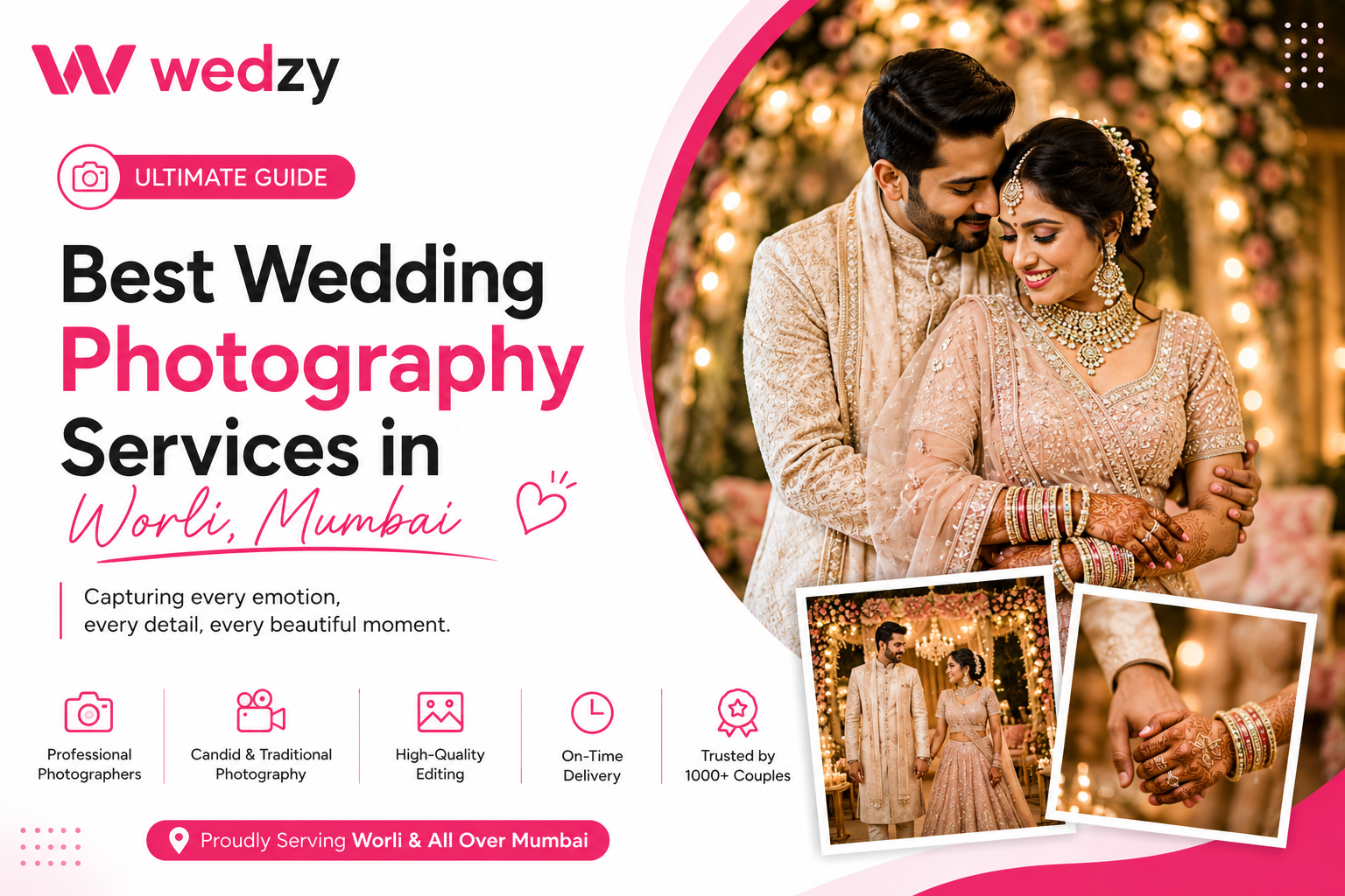 Wedding Photography Services in Worli Mumbai