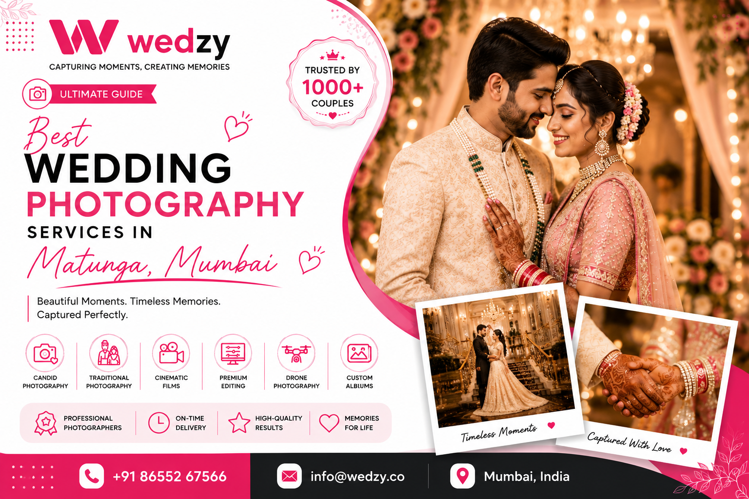 Best Wedding Photography Services in Matunga Mumbai
