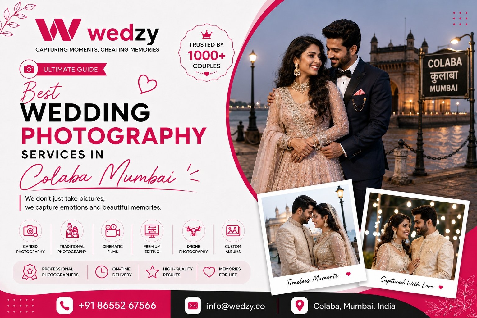 Best Wedding Photography Services in Colaba Mumbai