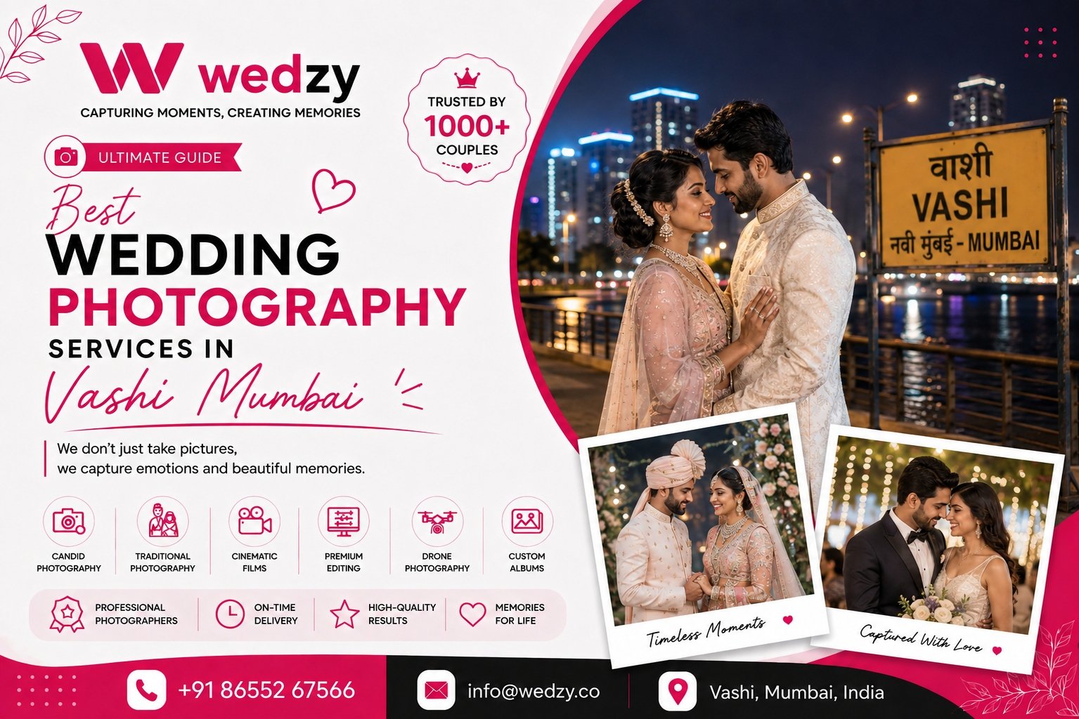 Best Wedding Photography Services in Vashi Mumbai
