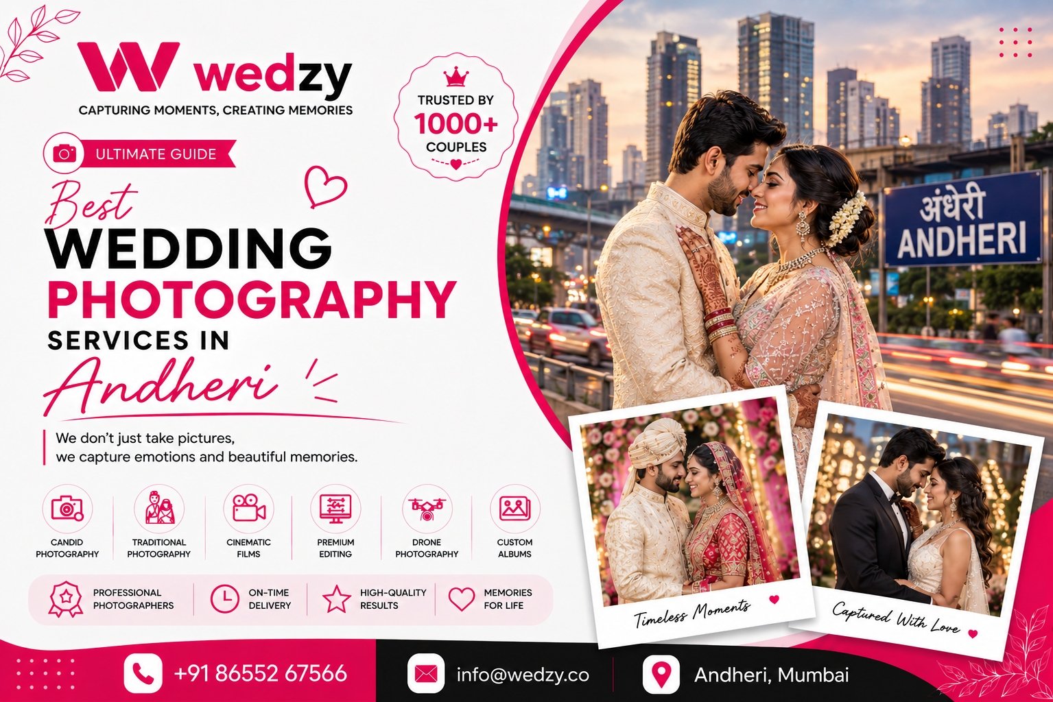 Best Wedding Photographer in Andheri Mumbai for Memorable Moments