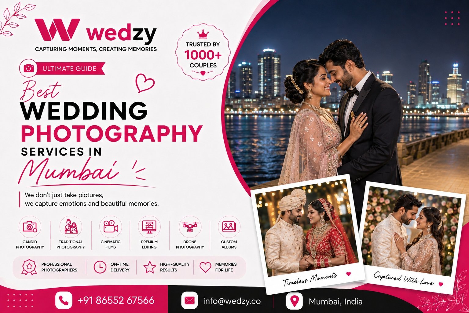 Cinematic Wedding Videography & Photography in Mumbai