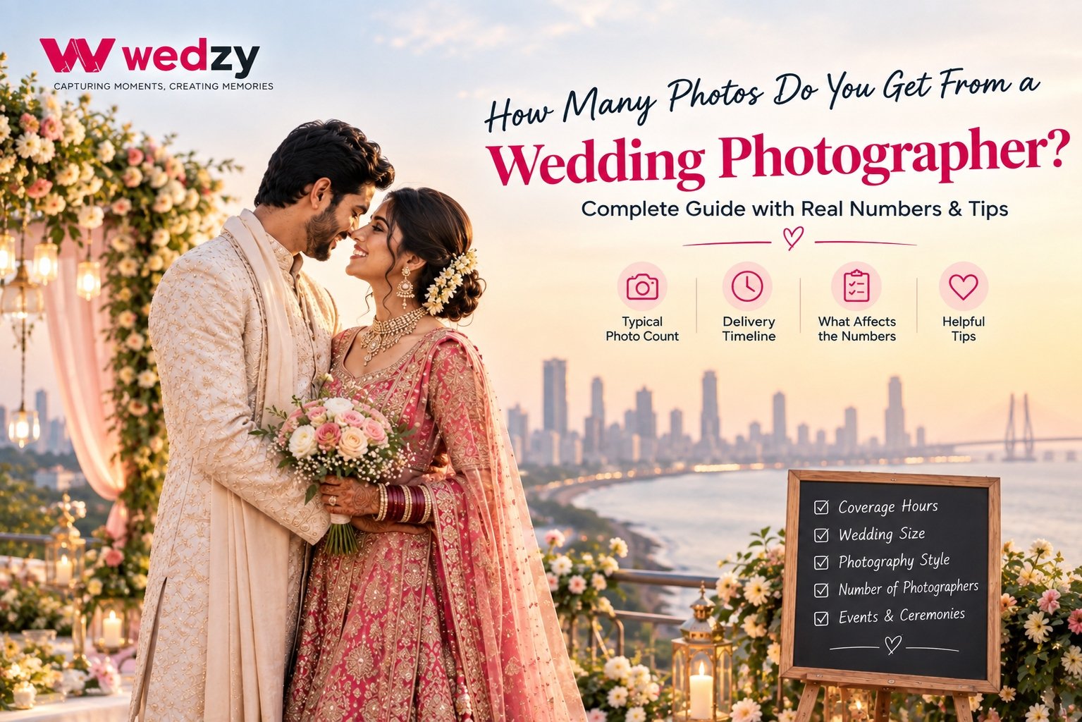 How Many Photos Do You Get From a Wedding Photographer?